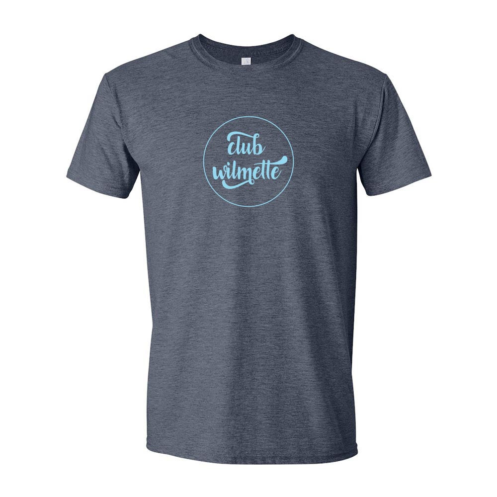 Club Wilmette Logo ~ Cotton T-Shirt ~ Club Wilmette