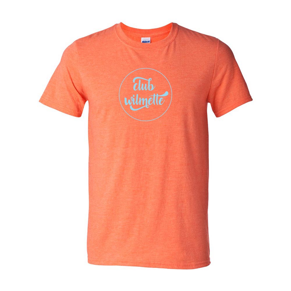 CLUB WILMETTE LOGO TEE ~ CLUB WILMETTE ~ unisex & women ~ classic / slim fit