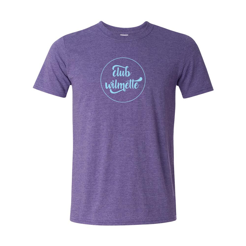 Club Wilmette Logo ~ Cotton T-Shirt ~ Club Wilmette
