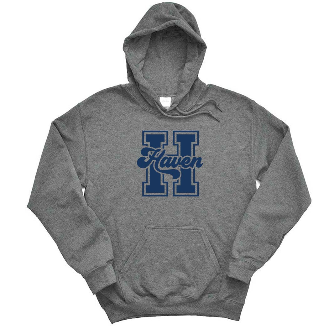 Collegiate Initial ~ Hoodie ~ Haven Middle School