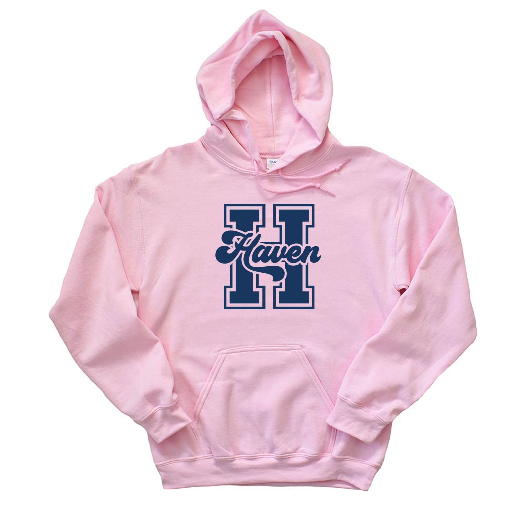 Collegiate Initial ~ Hoodie ~ Haven Middle School