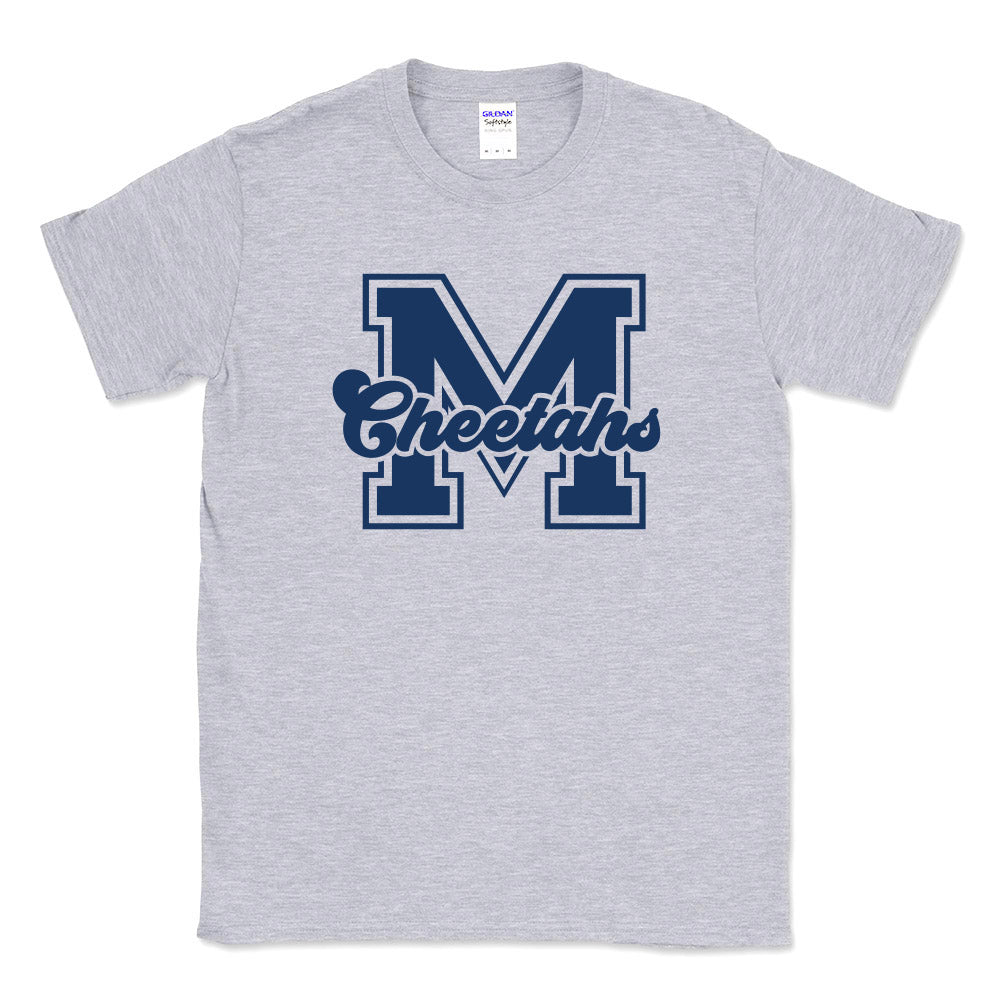 Collegiate Initial Script ~ Cotton T-Shirt ~ McKenzie Elementary School