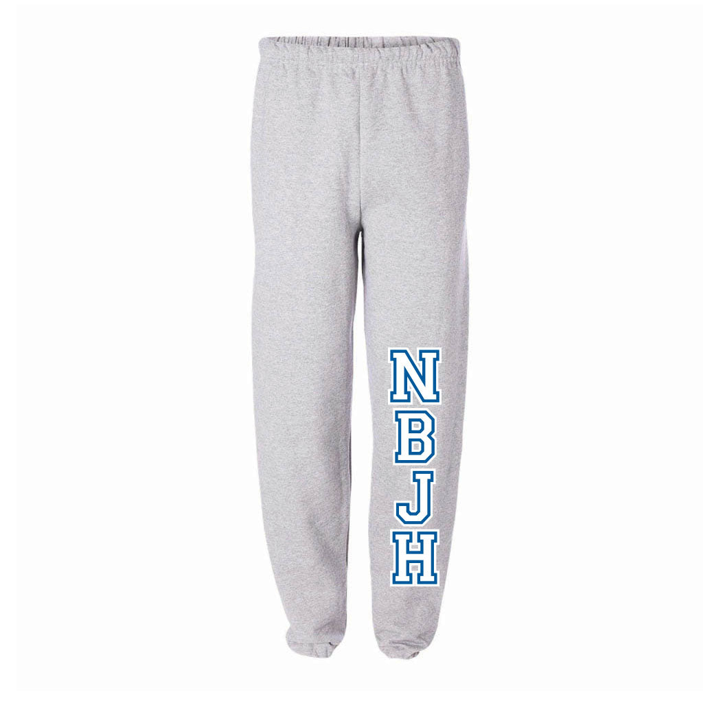 Collegiate NBJH ~ Sweatpants ~ Northbrook Junior High School-ash