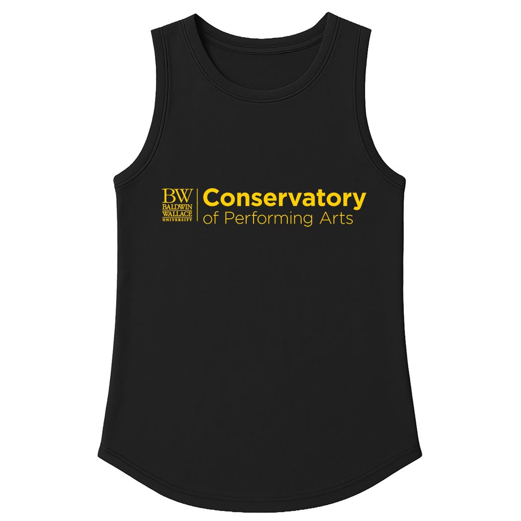 Conservatory Logo ~ Ladies Tank ~ Baldwin Wallace Conservatory of Performing Arts