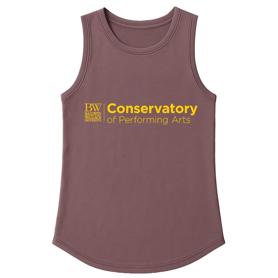Conservatory Logo ~ Ladies Tank ~ Baldwin Wallace Conservatory of Performing Arts