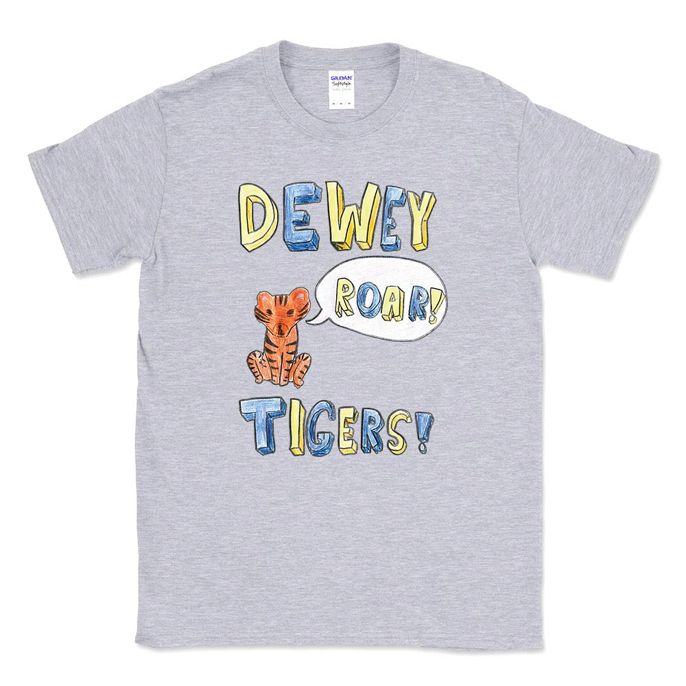 2025 Dewey Pride Winning Design ~ Cotton T-Shirt ~ Dewey Elementary School