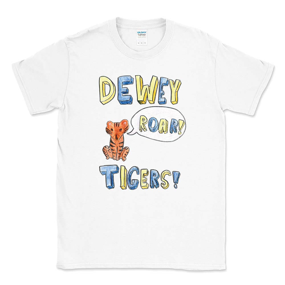 2025 Dewey Pride Winning Design ~ Cotton T-Shirt ~ Dewey Elementary School