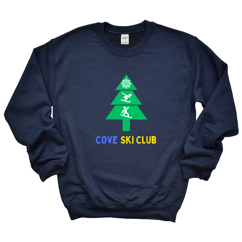 Ski Club 2025 ~ Crewneck Sweatshirt ~ Cove Sports & Clubs