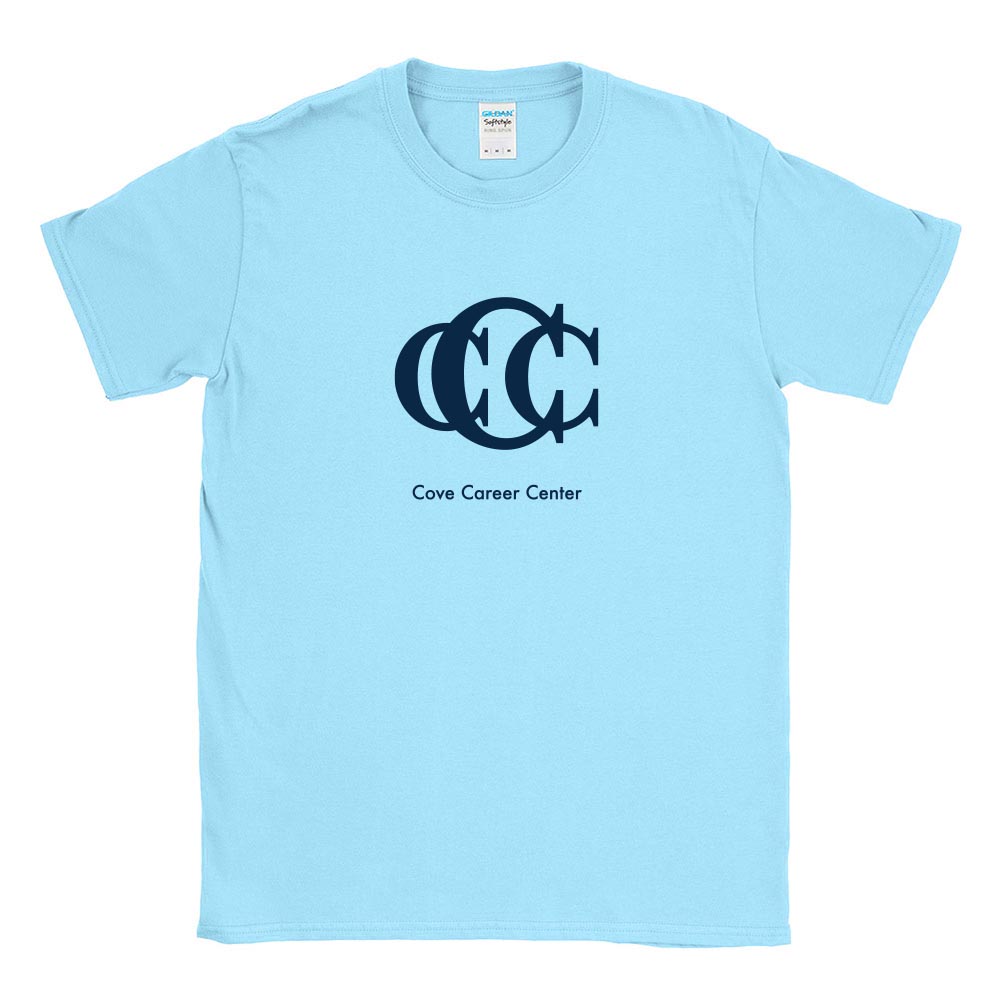 CCC LOGO SOFTSTYLE TEE ~ COVE SCHOOL ~ adult ~ classic fit