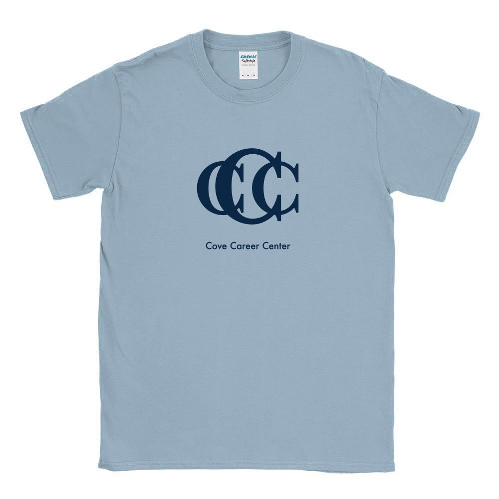 CCC LOGO SOFTSTYLE TEE ~ COVE SCHOOL ~ adult ~ classic fit