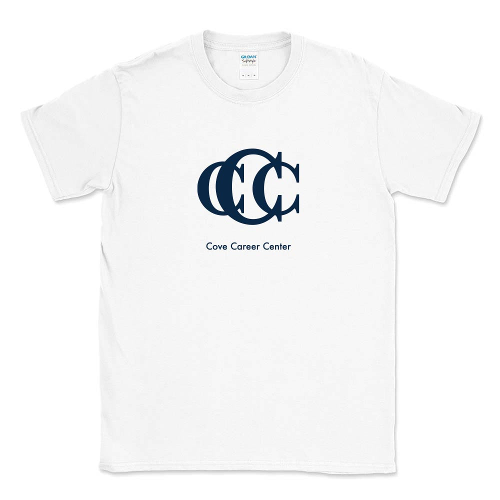 CCC LOGO SOFTSTYLE TEE ~ COVE SCHOOL ~ adult ~ classic fit