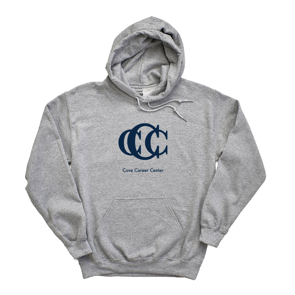 CCC LOGO HOODIE ~  COVE CAREER CENTER ~ adult ~ classic fit