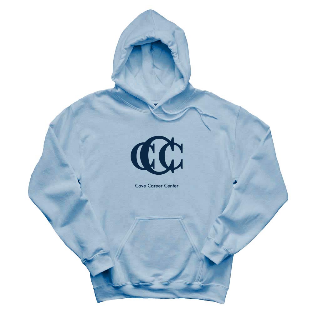 CCC LOGO HOODIE ~  COVE CAREER CENTER ~ adult ~ classic fit