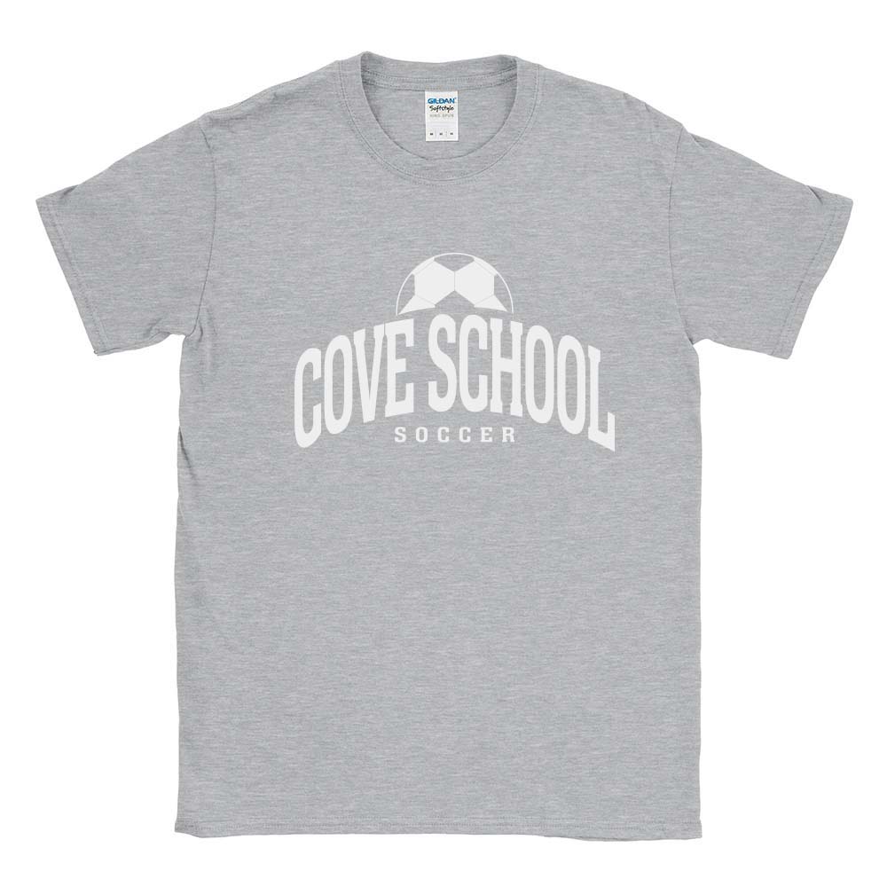 Soccer ~ Cotton T-Shirt ~ The Cove School