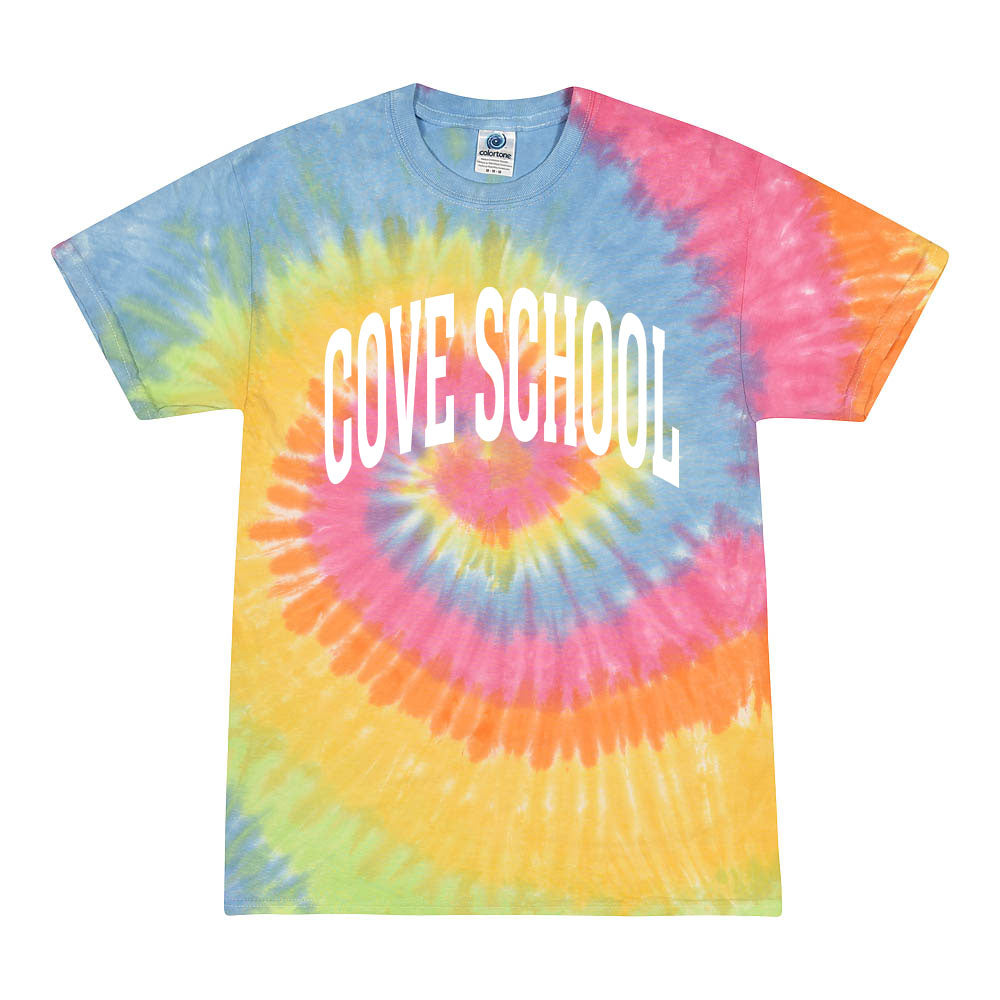 Classic Arc ~ Tie-Dye T-Shirt ~ The Cove School