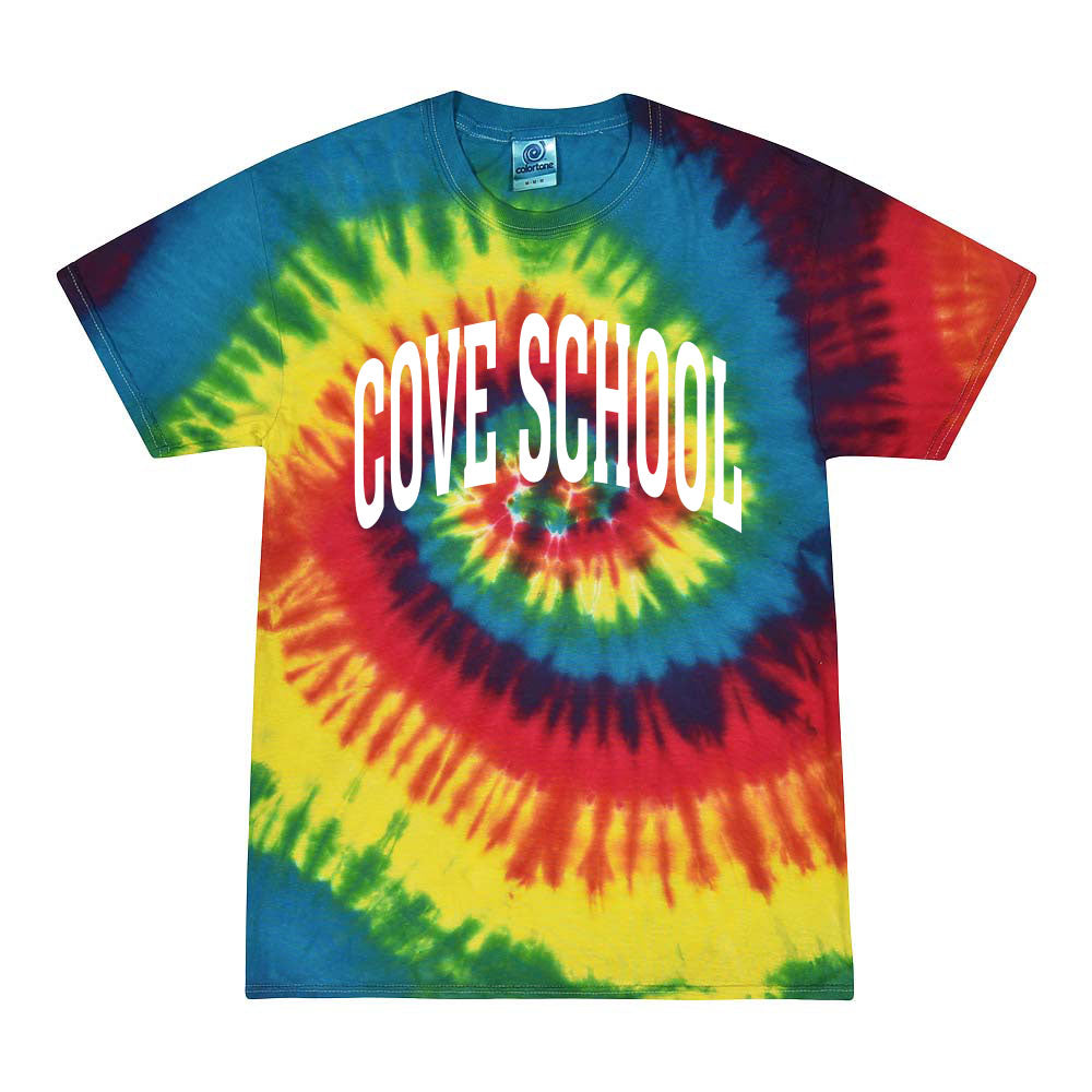 Classic Arc ~ Tie-Dye T-Shirt ~ The Cove School