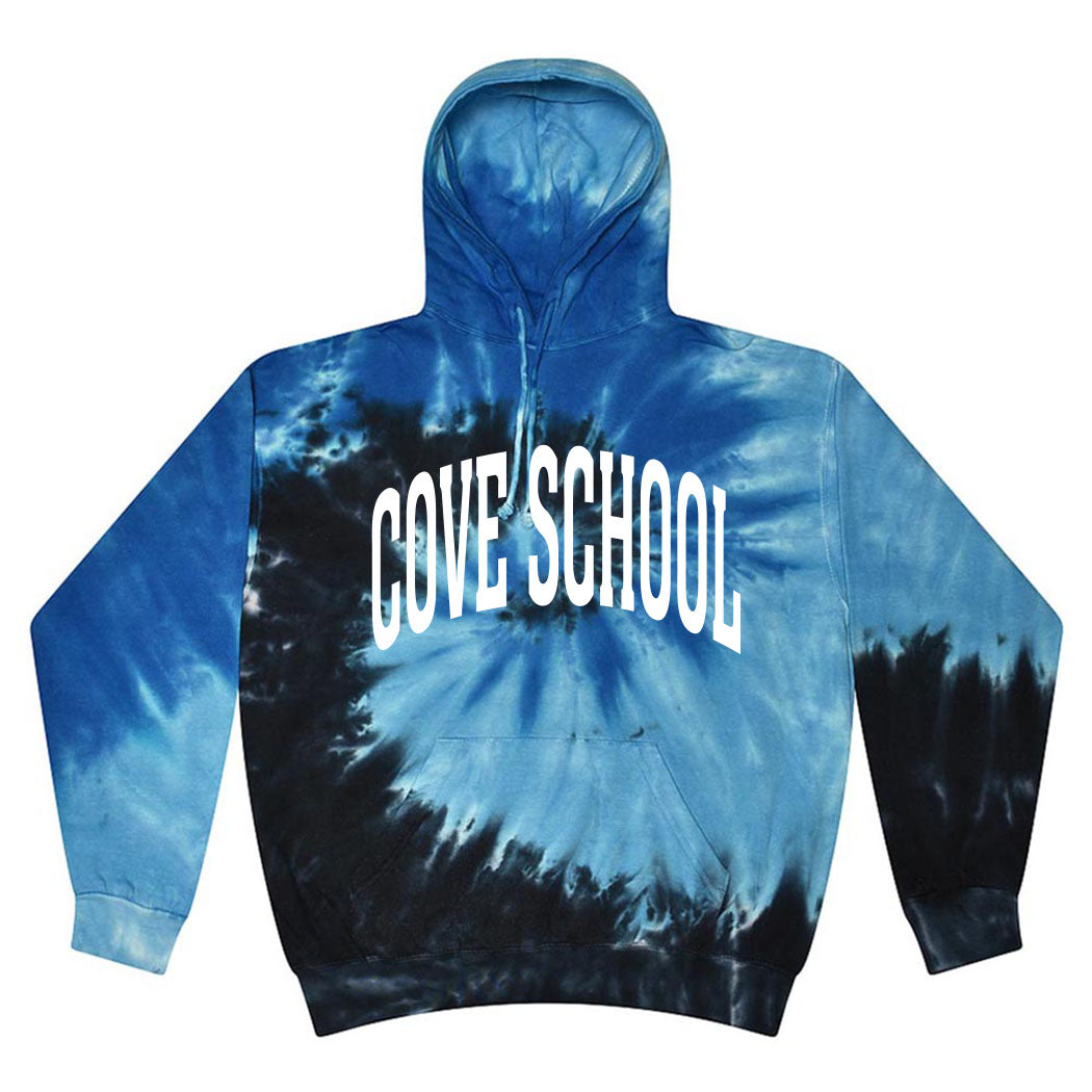 Classic Arc ~ Tie-Dye Hoodie ~ The Cove School
