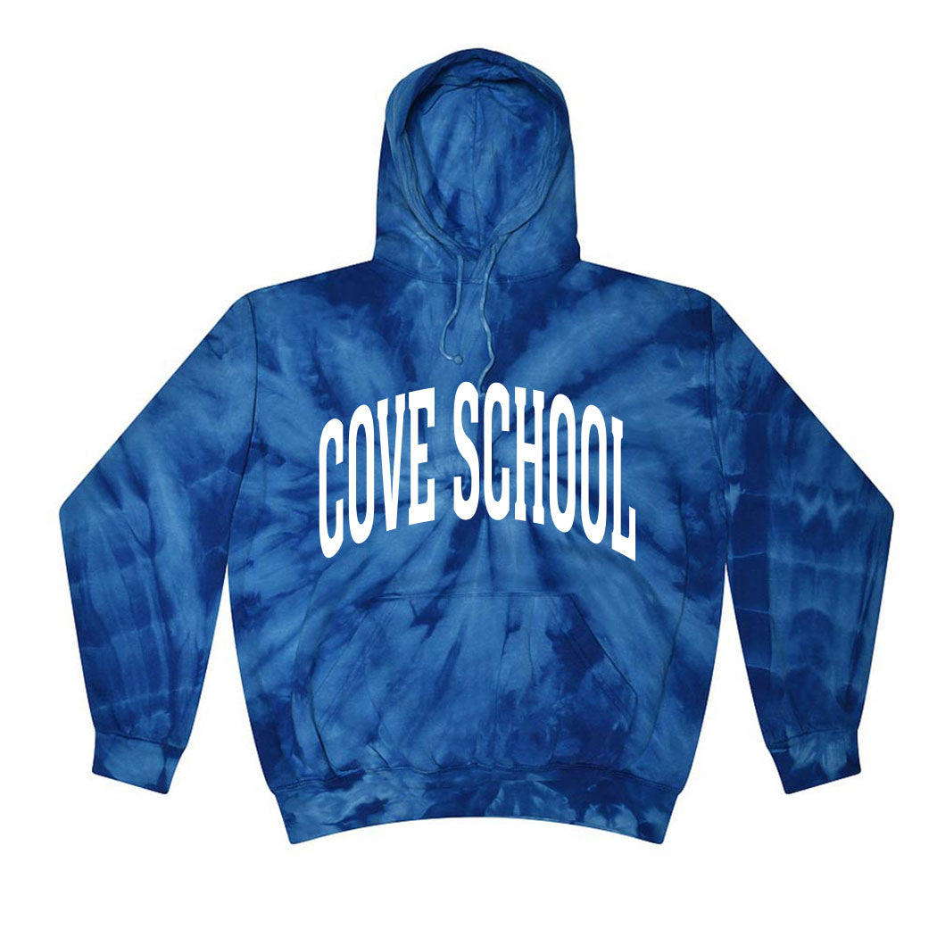 Classic Arc ~ Tie-Dye Hoodie ~ The Cove School
