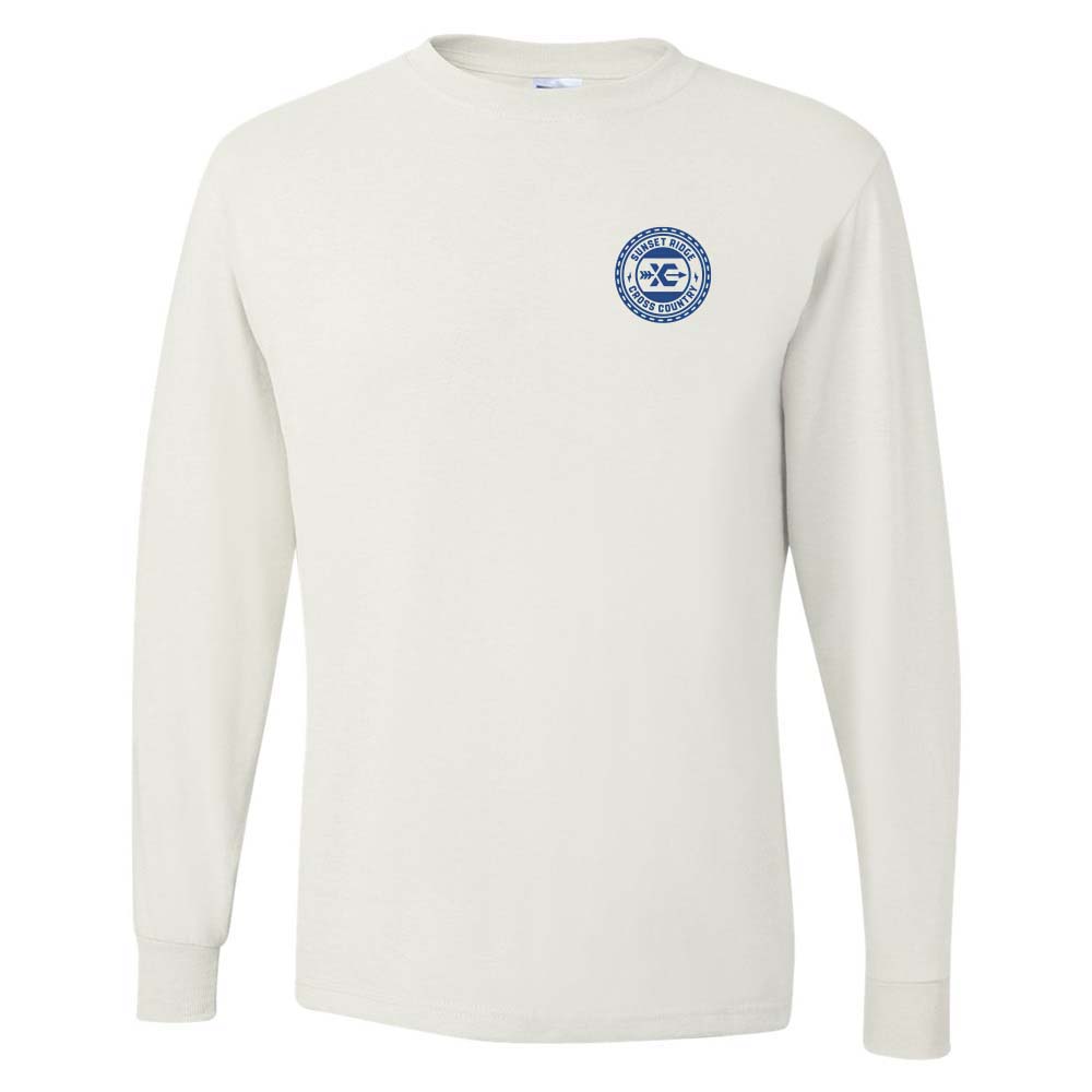 Cross Country Logo ~ 50/50 Long Sleeve T-Shirt ~ Sunset Ridge Middle School