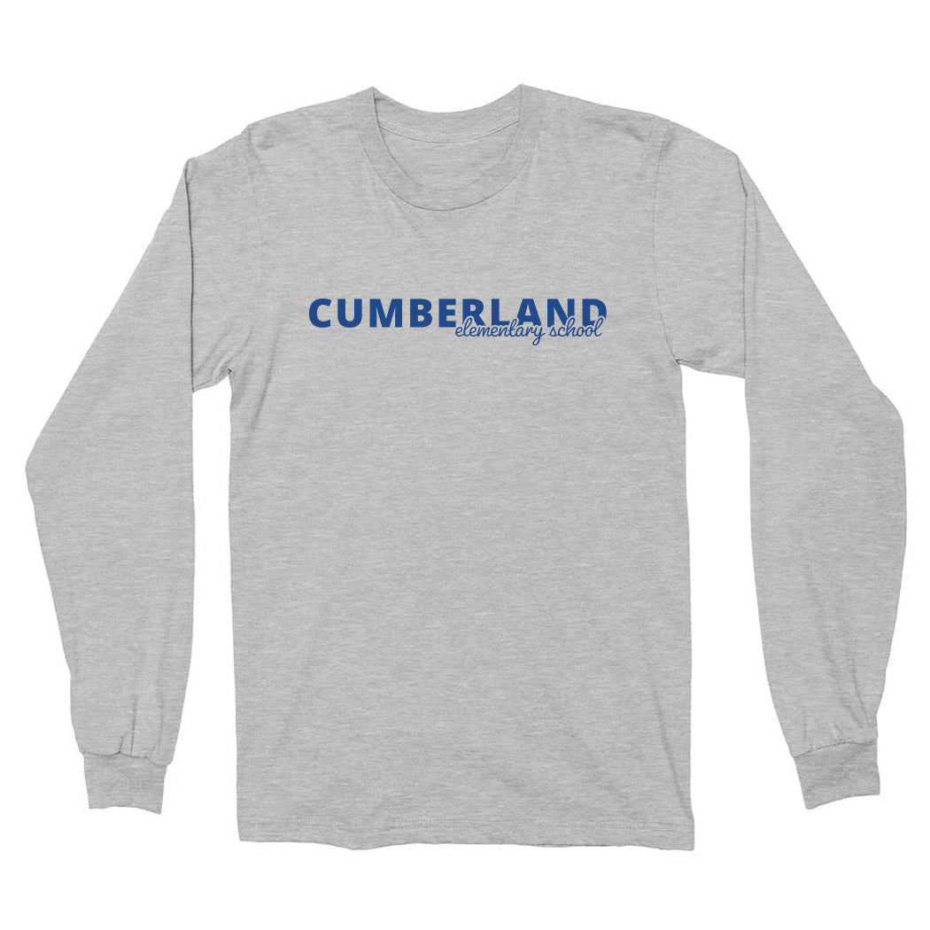 Cumberland Elementary ~ Cotton Long Sleeve T-Shirt ~ Cumberland Elementary School