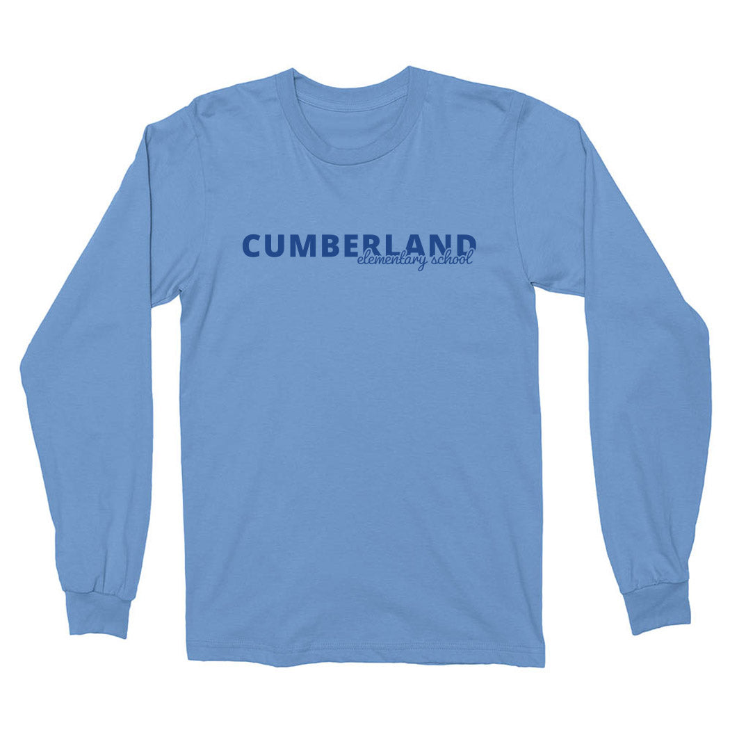 Cumberland Elementary ~ Cotton Long Sleeve T-Shirt ~ Cumberland Elementary School