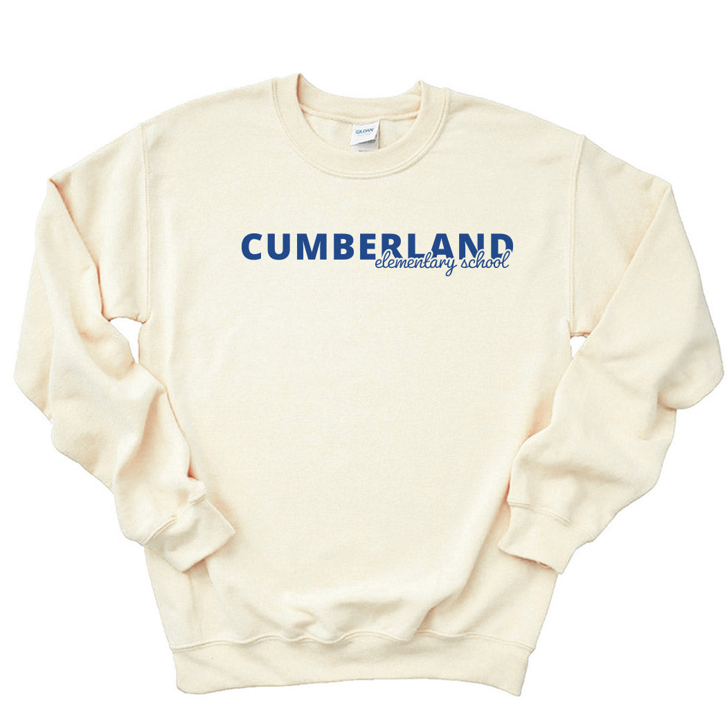 Cumberland Elementary ~ Crewneck Sweatshirt ~ Cumberland Elementary School