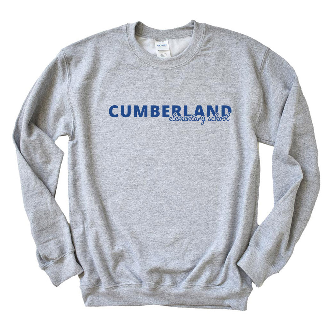 Cumberland Elementary ~ Crewneck Sweatshirt ~ Cumberland Elementary School