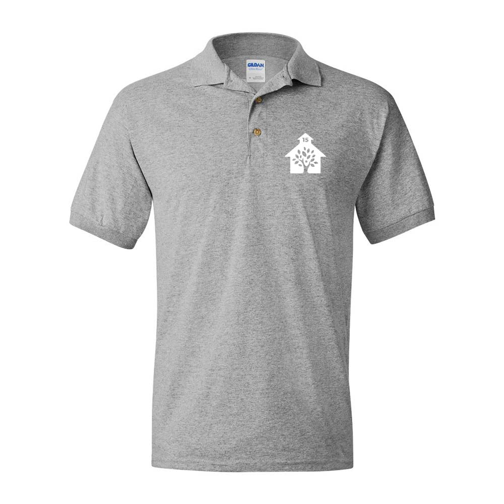 D15 ICON DRYBLEND POLO ~ DISTRICT 15 ~ adult ~ classic unisex fit