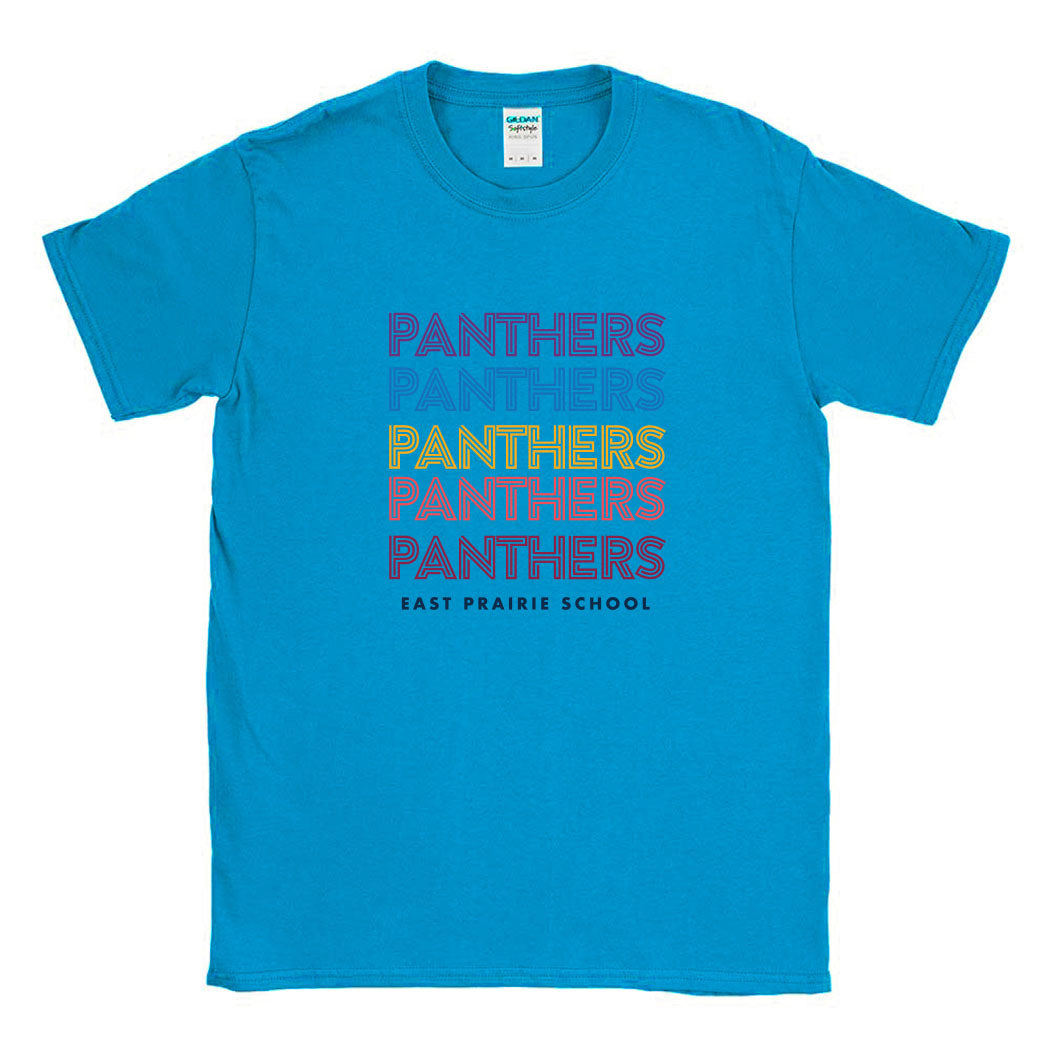 Deco Repeater ~ Cotton T-Shirt ~ East Prairie School