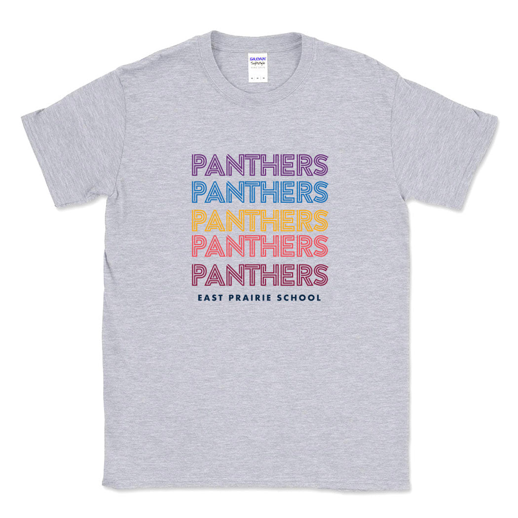 Deco Repeater ~ Cotton T-Shirt ~ East Prairie School