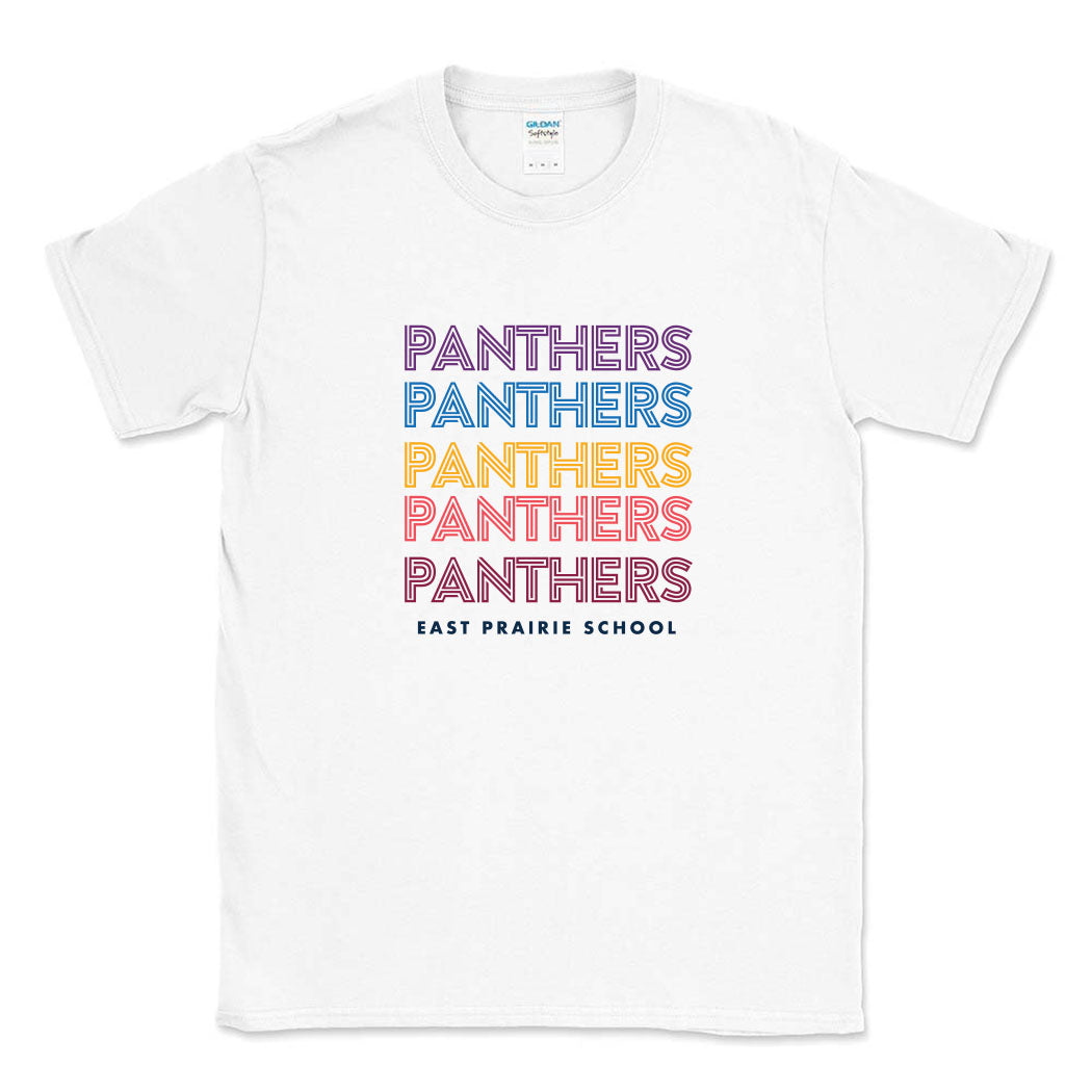 Deco Repeater ~ Cotton T-Shirt ~ East Prairie School