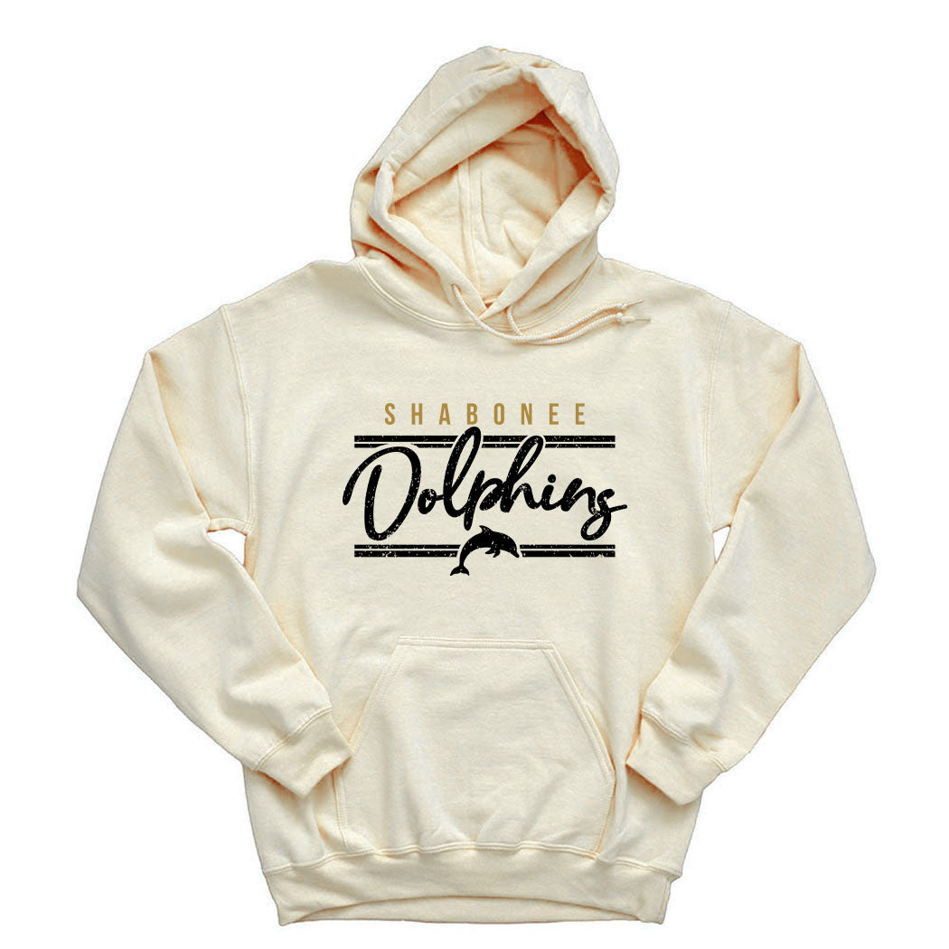 Dolphins Arc ~ Hoodie ~ Shabonee Elementary School Staff