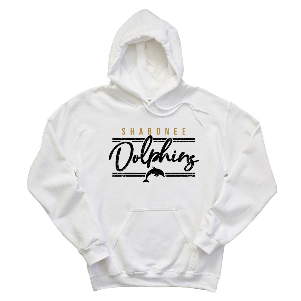 Dolphins Arc ~ Hoodie ~ Shabonee Elementary School Staff