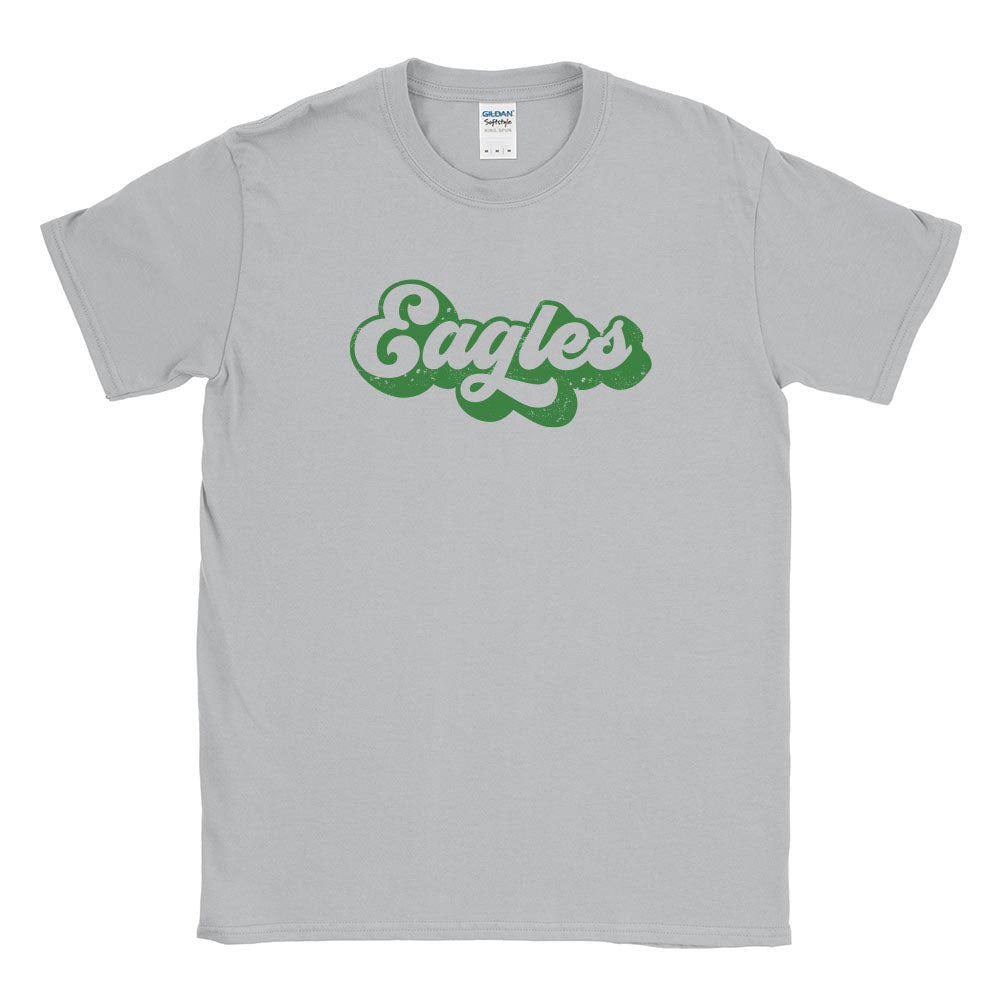 EAGLES RETRO SCRIPT TEE ~ ST. JOHN BERCHMANS ~ toddler, youth & adult ~ classic fit