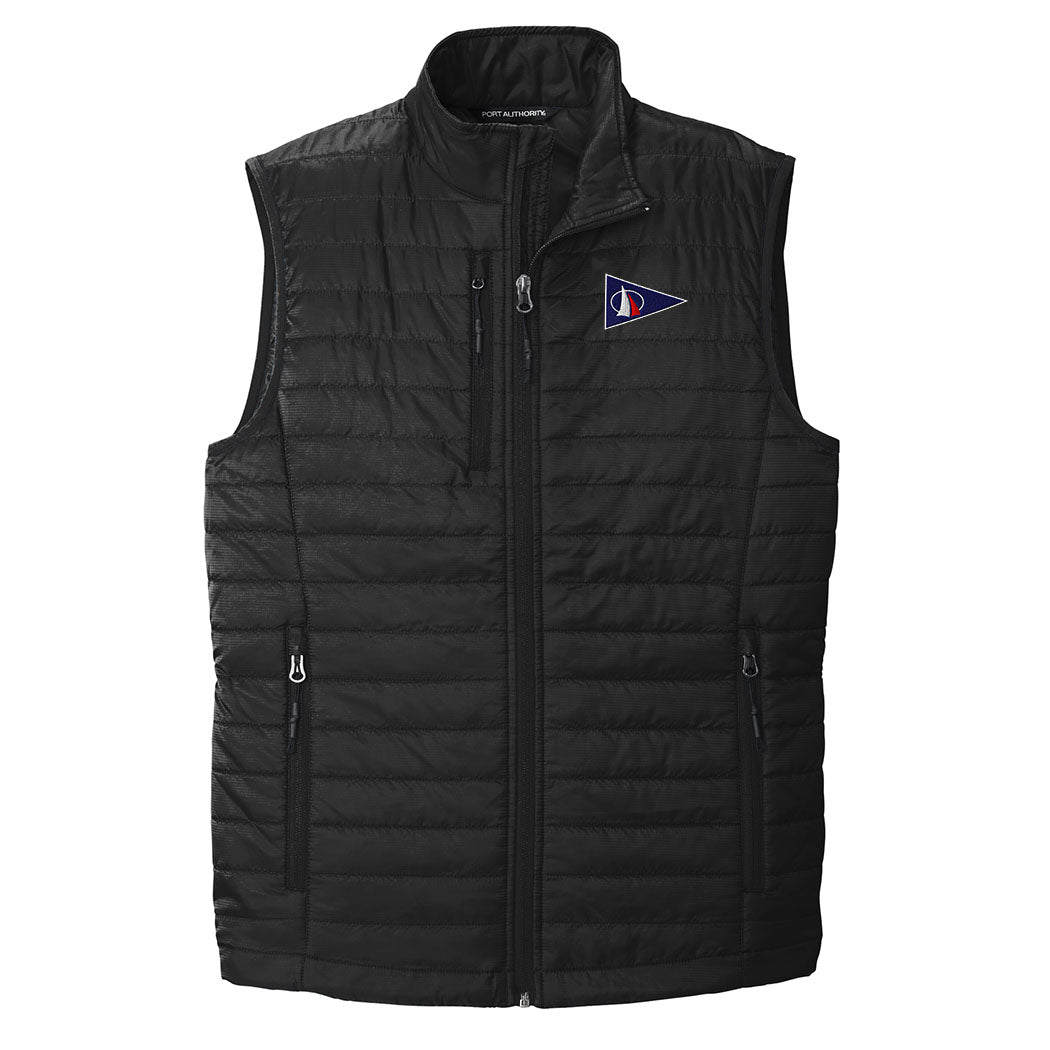 Embroidered Packable Puffy Vest (Pre-Order Only) ~ Sheridan Shore Sailing