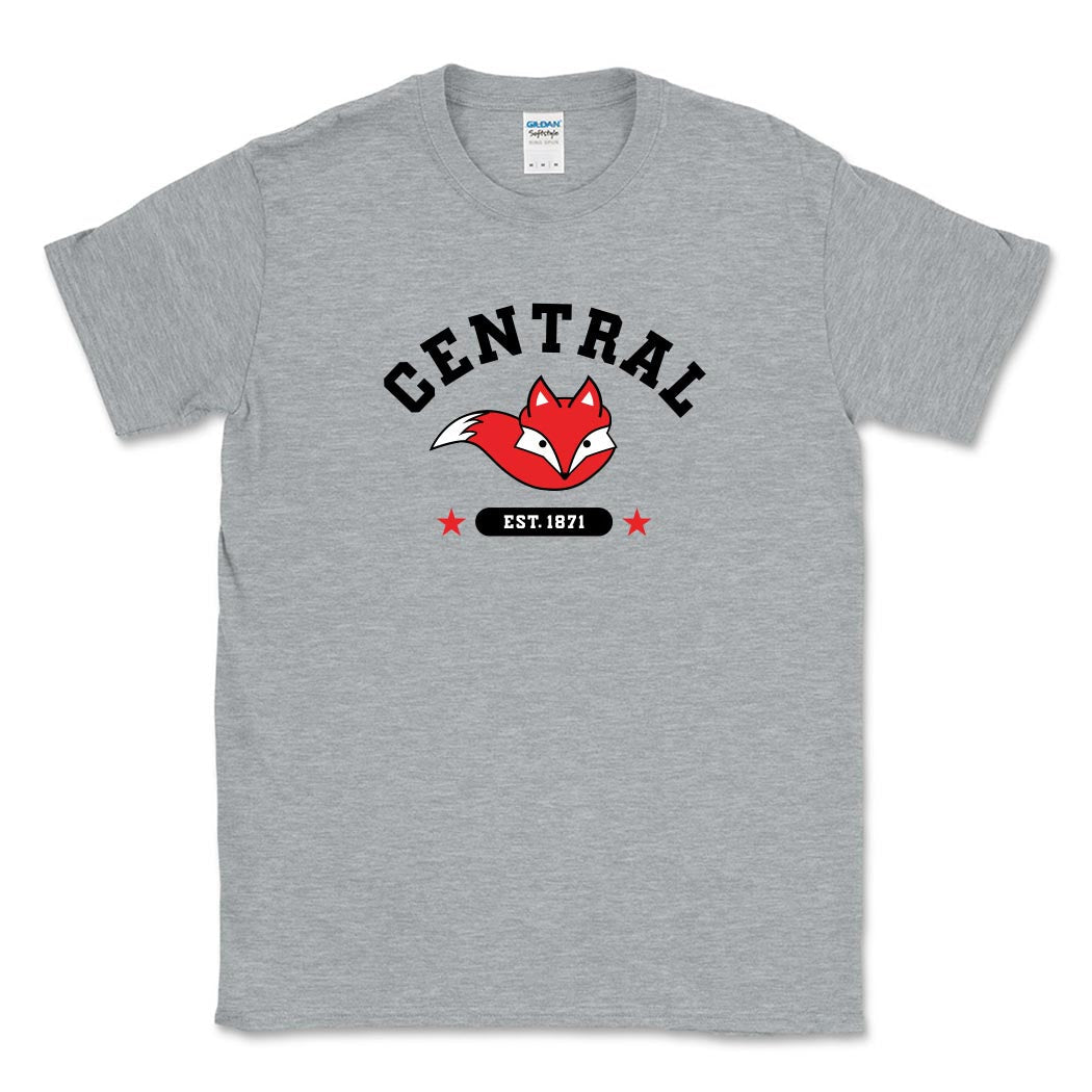 Est. 1871 Mascot ~ Cotton T-Shirt ~ Central Elementary School