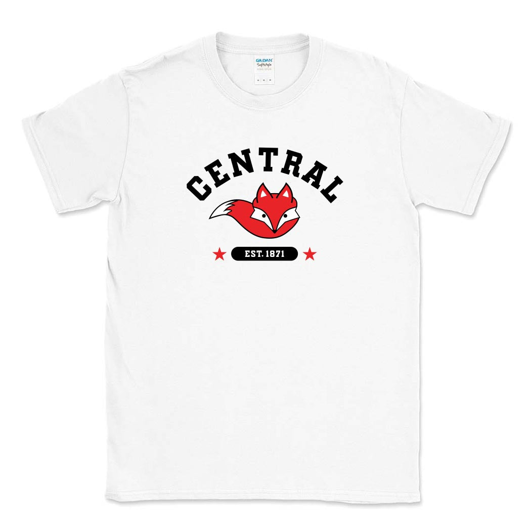 Est. 1871 Mascot ~ Cotton T-Shirt ~ Central Elementary School