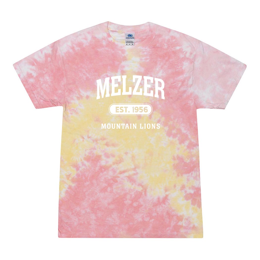 Est. 1956 ~ Tie-Dye T-Shirt ~ Melzer Elementary School