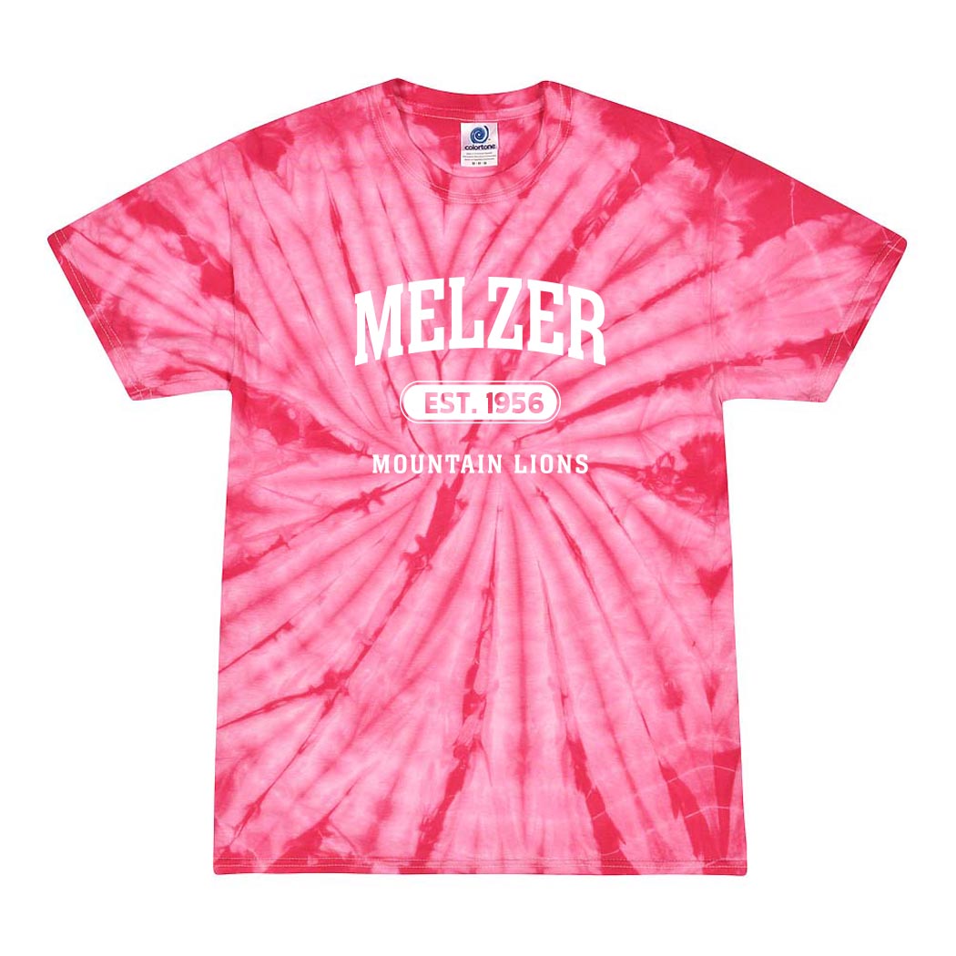 Est. 1956 ~ Tie-Dye T-Shirt ~ Melzer Elementary School