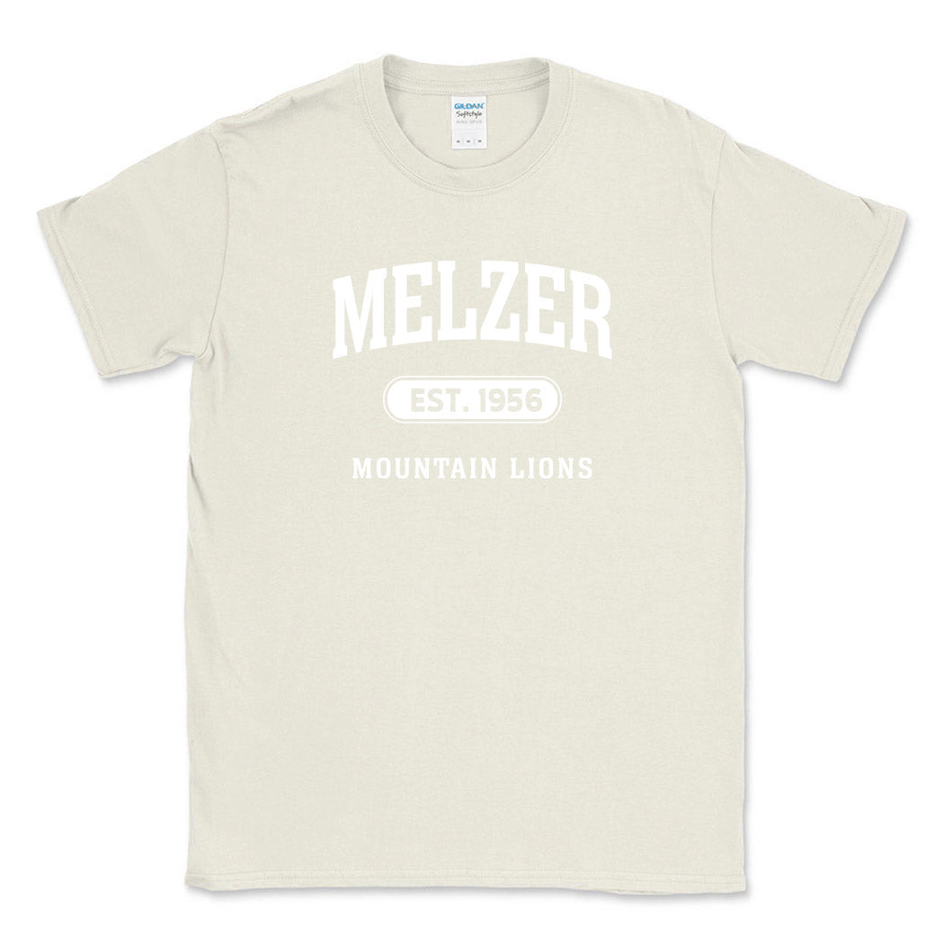 Est 1956 - Melzer ~ Cotton T-Shirt ~ Melzer Elementary School