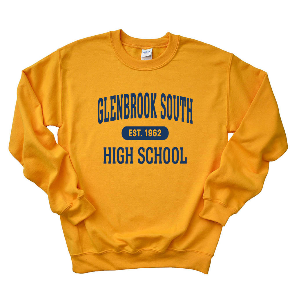 EST. 1962 Glenbrook South ~ Crewneck Sweatshirt ~ Glenbrook South High School Booster Club