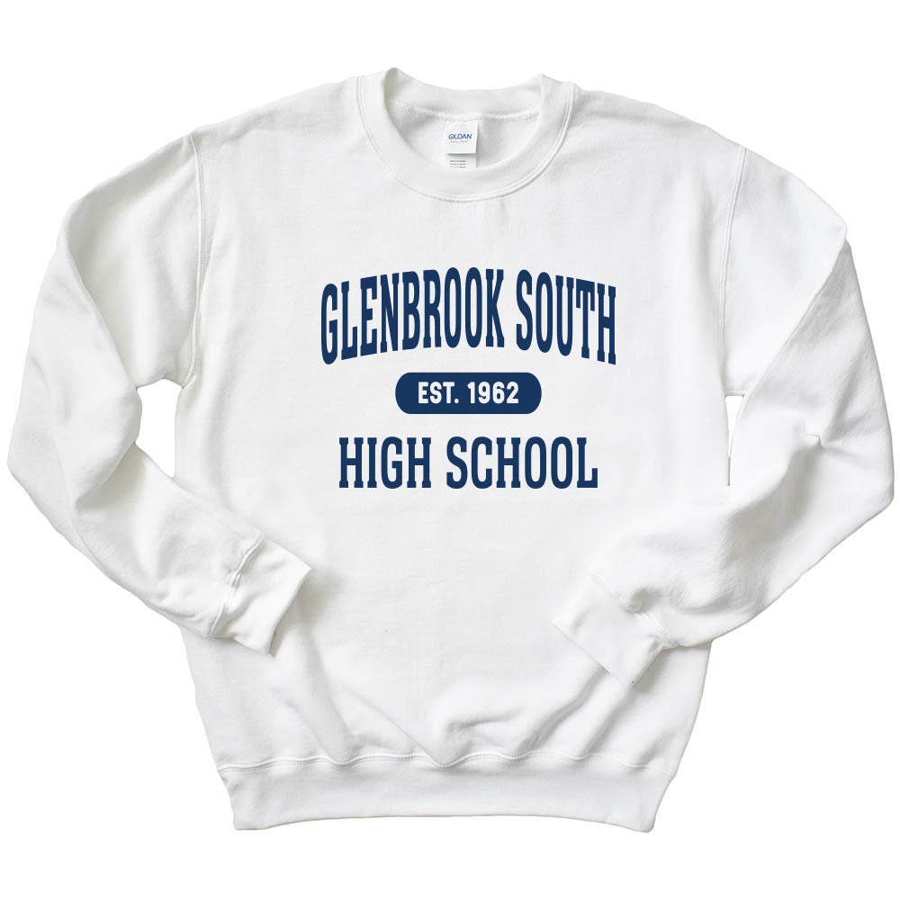 EST. 1962 Glenbrook South ~ Crewneck Sweatshirt ~ Glenbrook South High School Booster Club