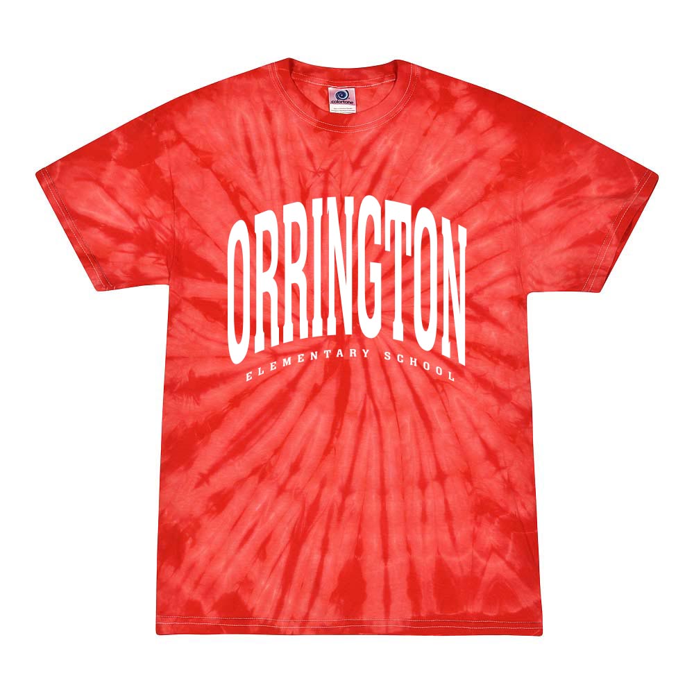 Extended Arc ~ Tie Dye T-Shirt ~ Orrington Elementary School