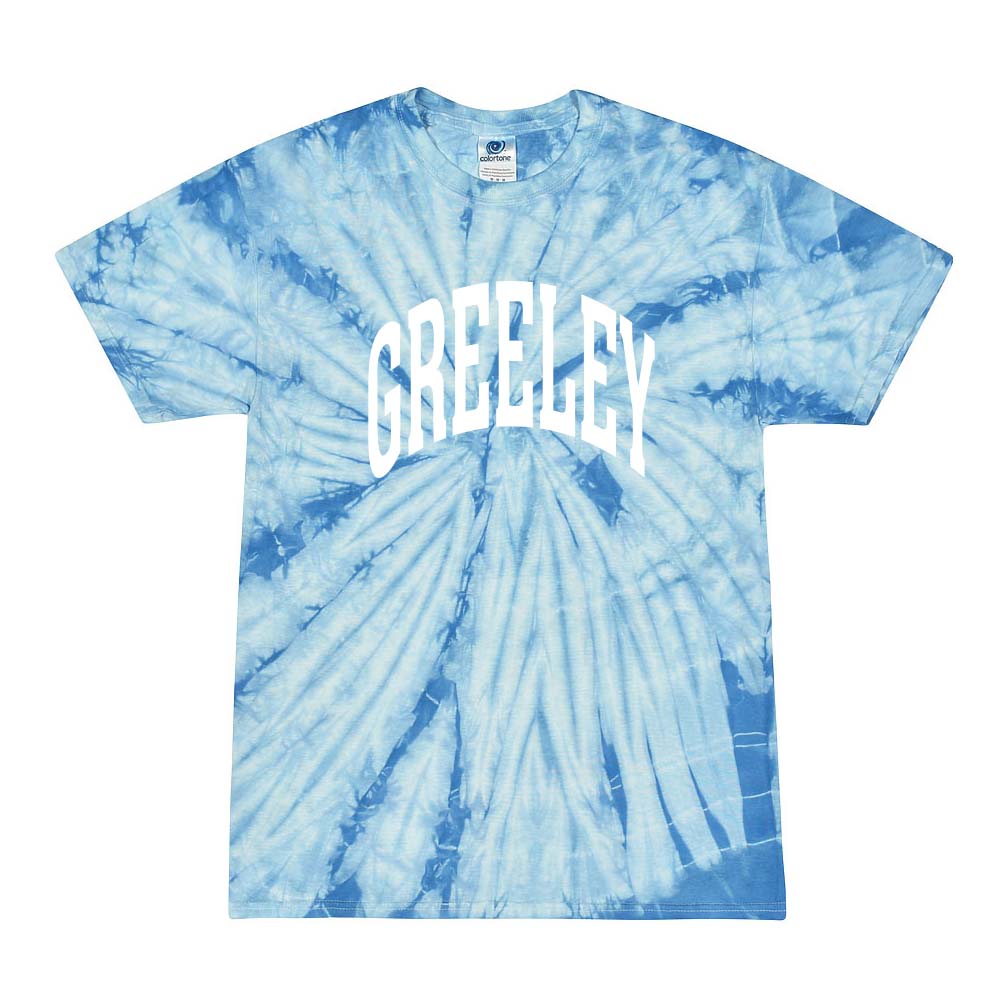 EXTENDED ARC TIE DYE TEE ~ GREELEY ELEMENTARY ~ youth & adult ~ classic unisex fit