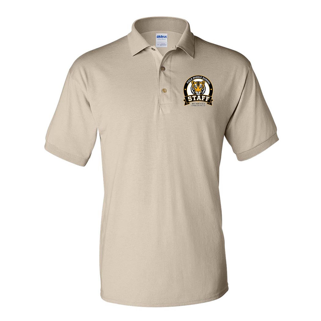Field Staff Badge ~ 50/50 Polo ~ Field Middle School Staff