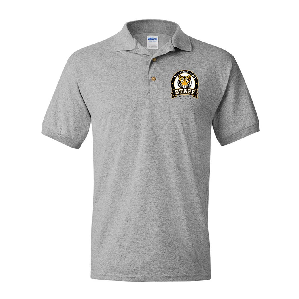 Field Staff Badge ~ 50/50 Polo ~ Field Middle School Staff