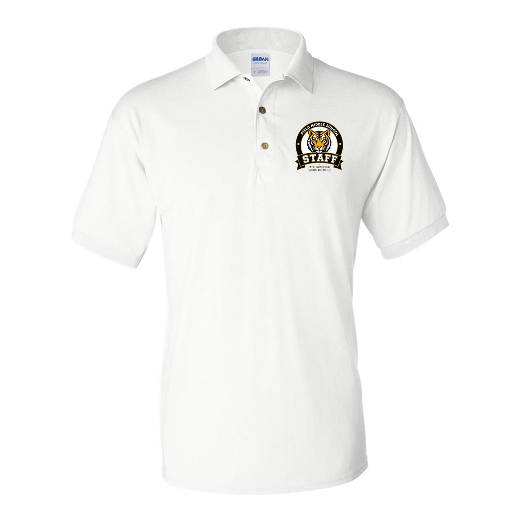 Field Staff Badge ~ 50/50 Polo ~ Field Middle School Staff