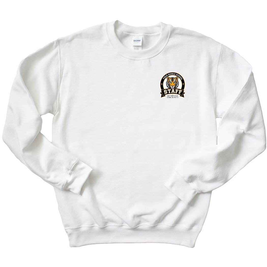 Field Staff Badge ~ Crewneck Sweatshirt ~ Field Middle School Staff