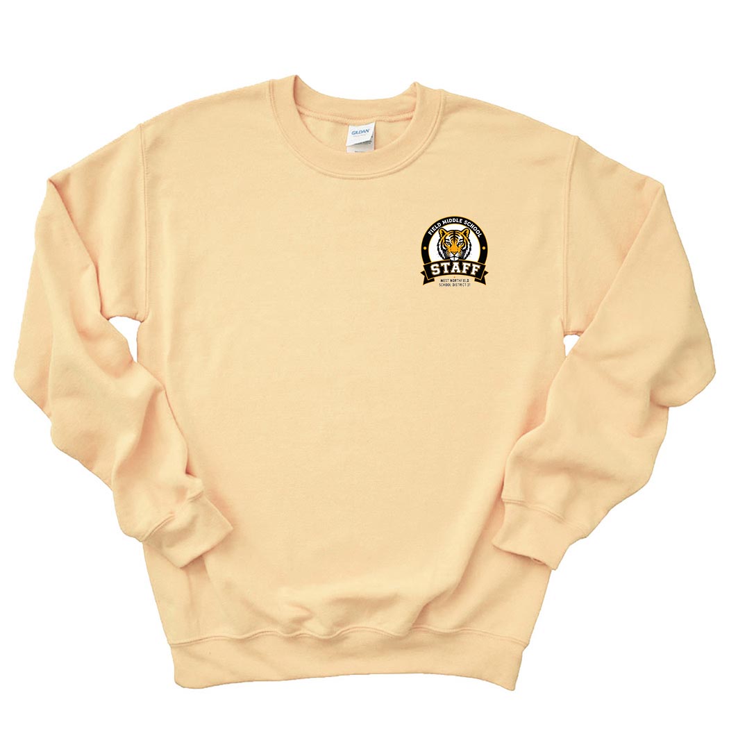 Field Staff Badge ~ Crewneck Sweatshirt ~ Field Middle School Staff