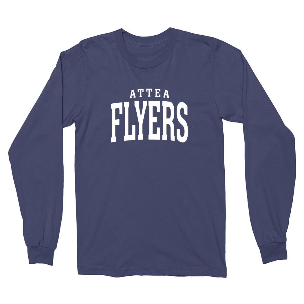 Flyers Arc ~ Cotton Long Sleeve T-Shirt ~ Attea Middle School